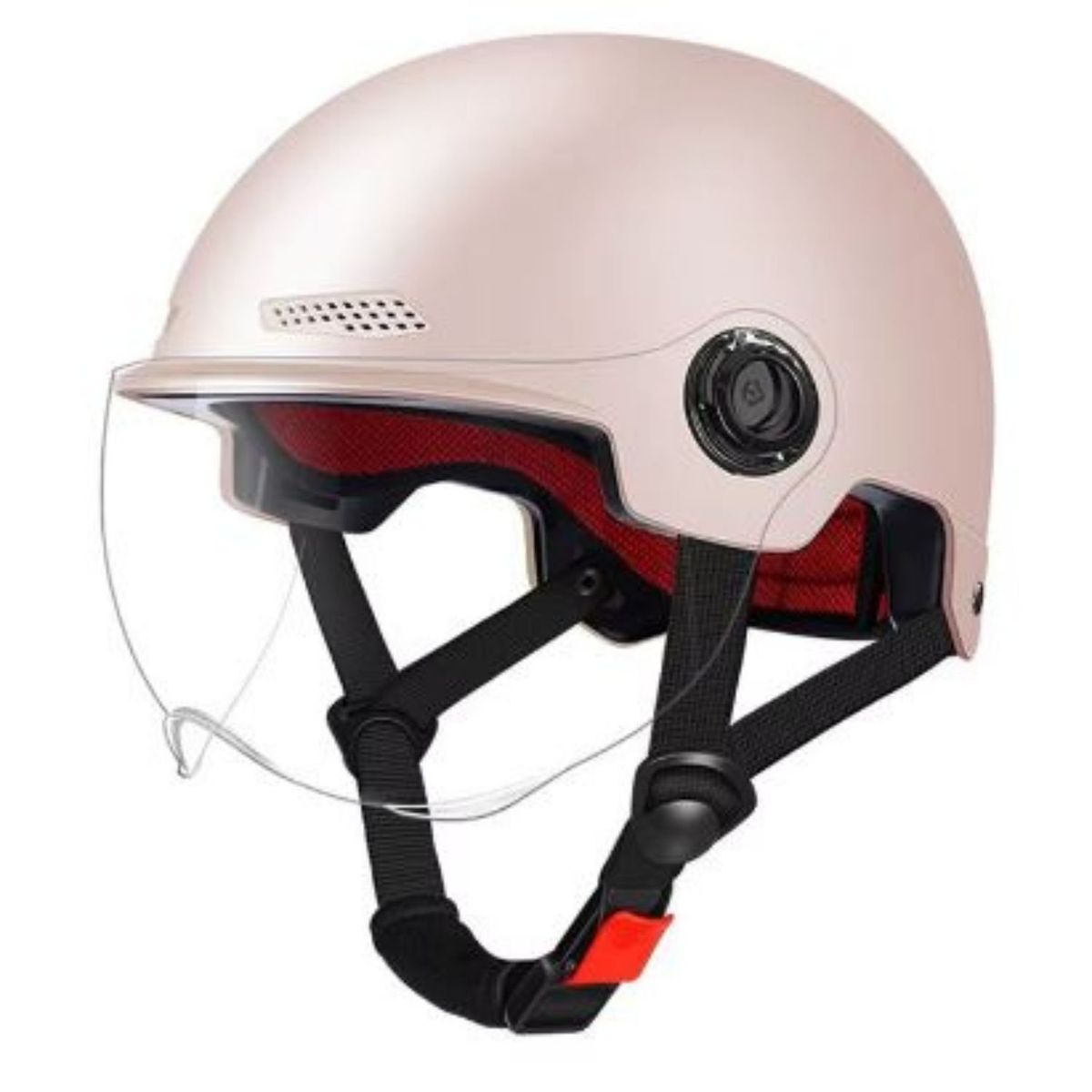 GENERICO - Casco para Deportes Rosa Transparente