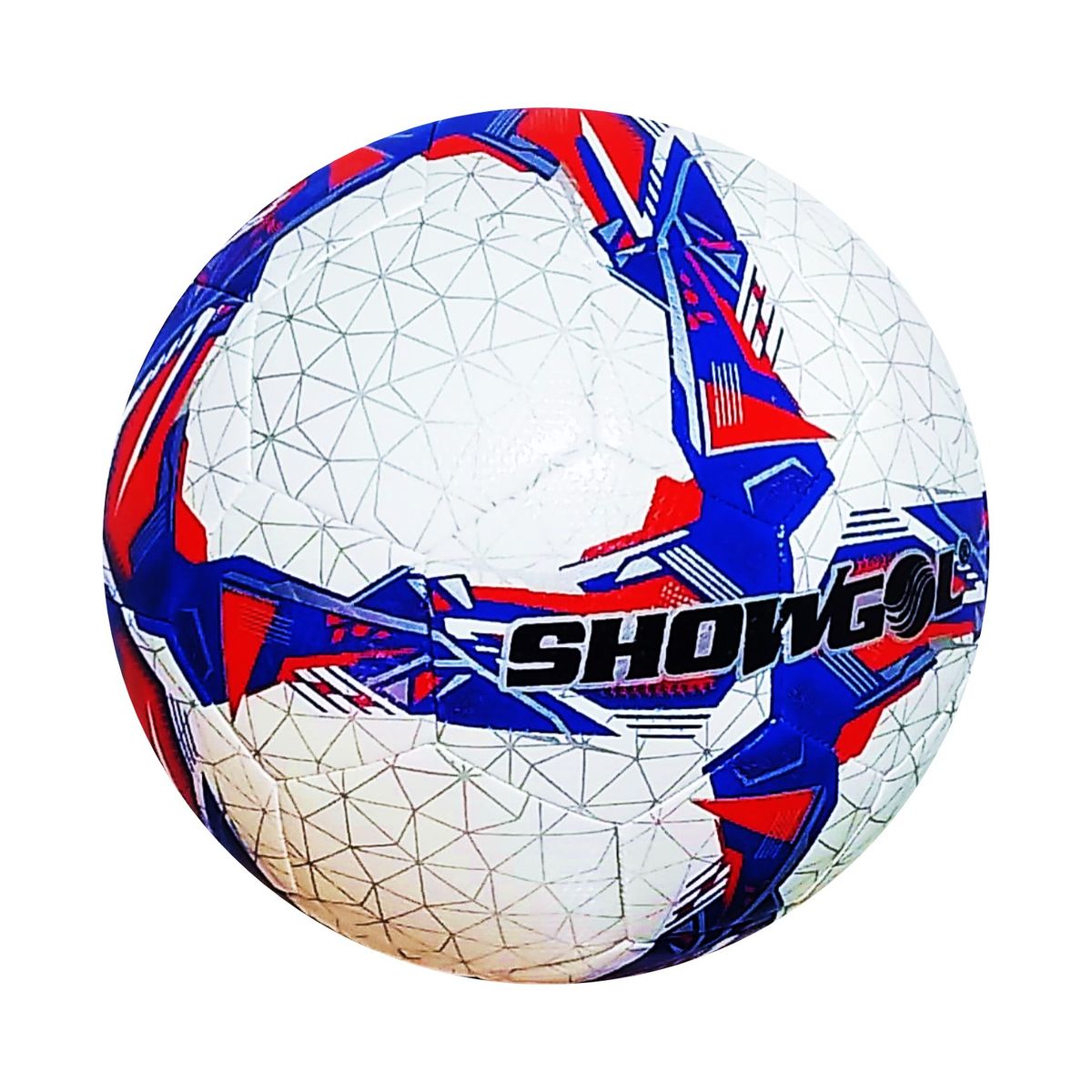 SHOWGOL - PELOTA FÚTBOL PU JAPONÉS COSIDO TALLA 5 DYNAMIC ROJO