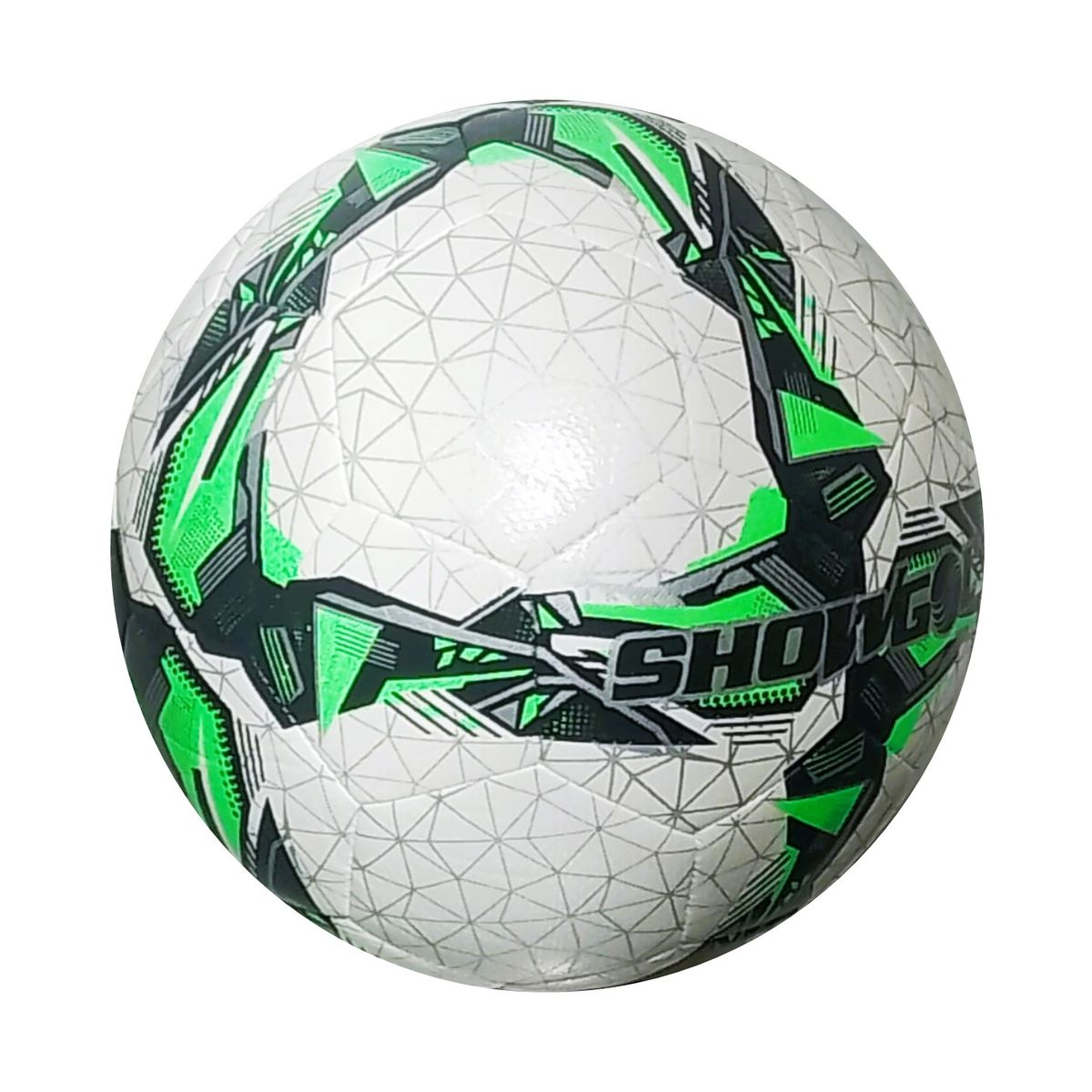 SHOWGOL - PELOTA FÚTBOL PU JAPONÉS COSIDO TALLA 5 DYNAMIC VERDE