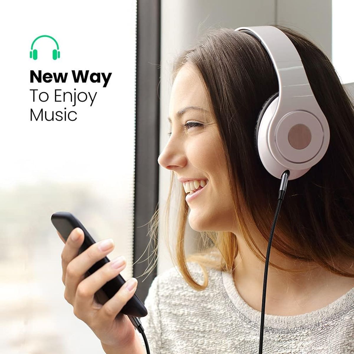 UGREEN - Ugreen 70509 Cable De Audio 3.5mm A Lightning P 1 Metro