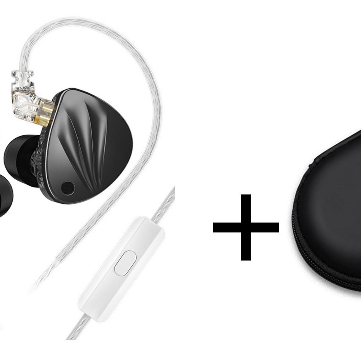 KZ - Audifono KZ KRILA  con Microfono y Estuche de Regalo