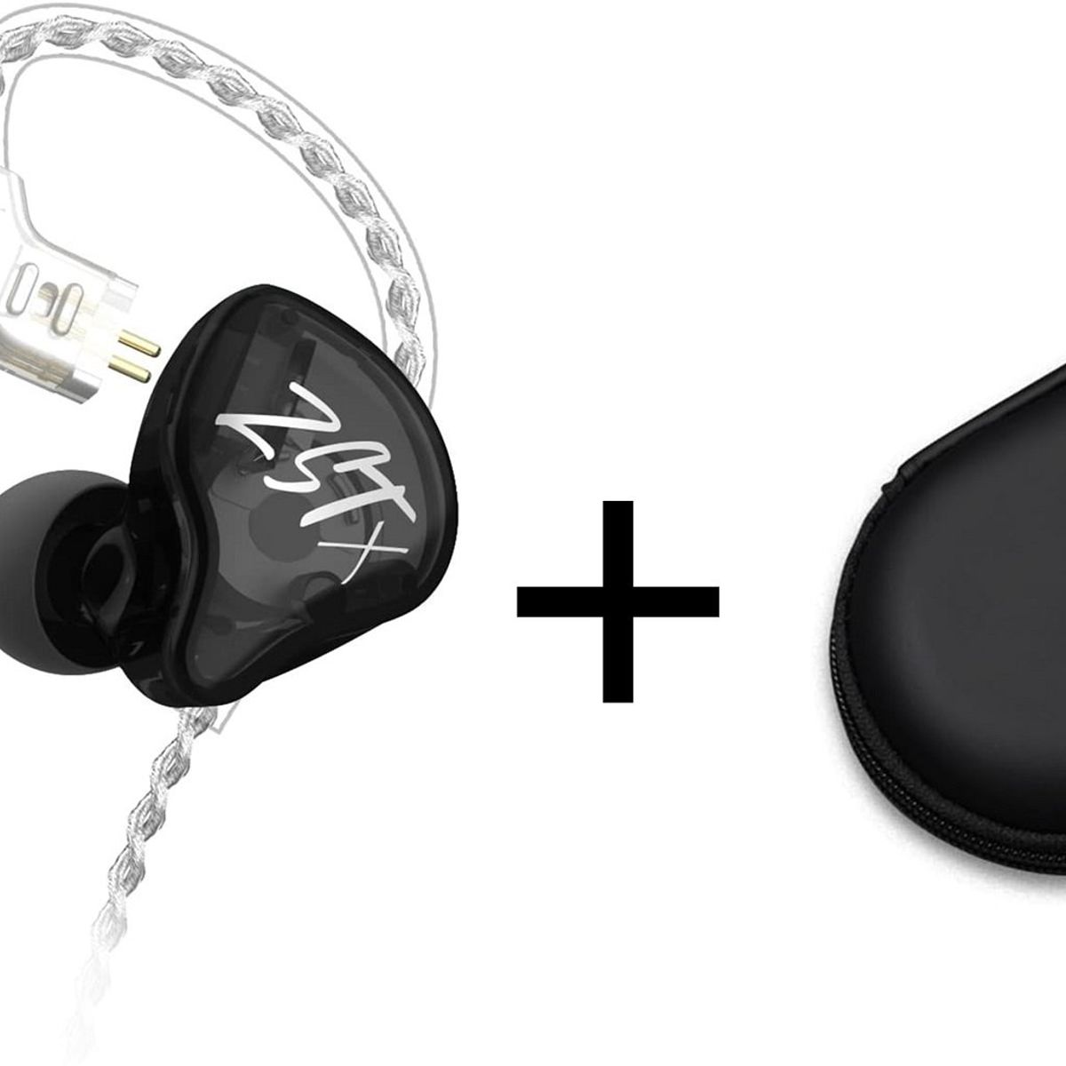 KZ - Audifonos KZ ZST X  con Microfono y Estuche de Regalo