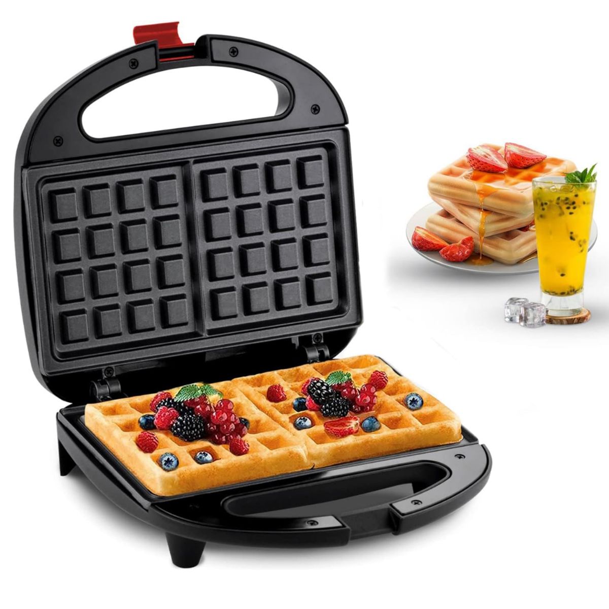 RAFF - Maquina Electrica Waflera Doble Cara 750W RAF R284