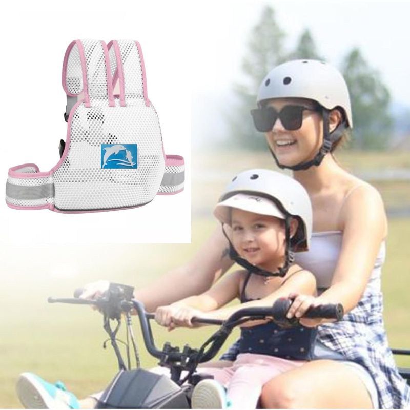 GENERICO - Cinturon para Motos Niñas Pack x 2 Unds