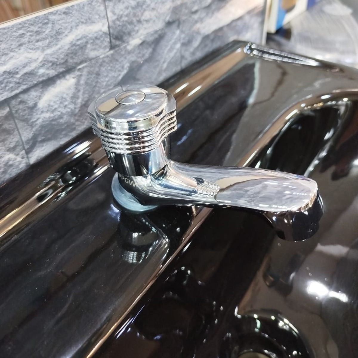 PGW - Grifo de Baño -Acero Inoxidable-Tipo perilla