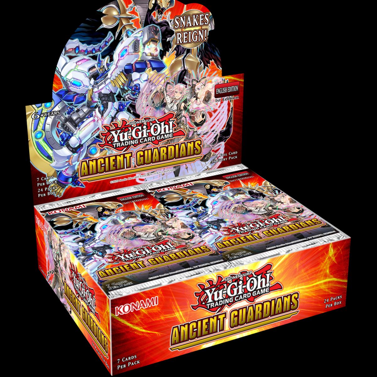 ORIGEN - YUGIOH DISPLAY GUARDIANES ANTIGUOS SPANISH