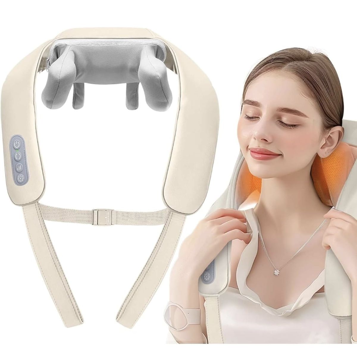 GENERICO - Masajeador Cervical Recargable Cervical Para Cuello Spa