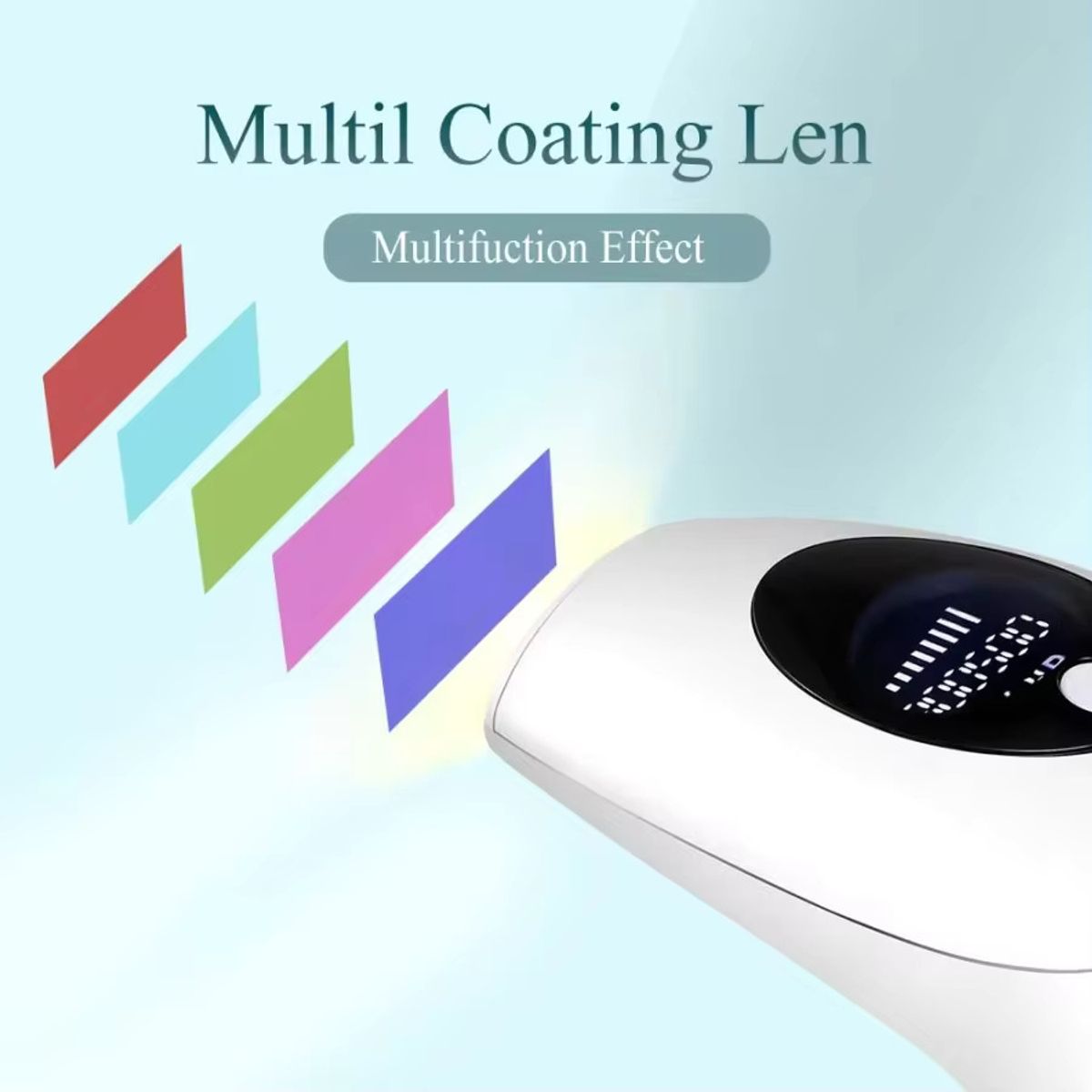 GENERICO - Depiladora Portatil Laser 900000 Cuerpo Cara Pierna Bikini