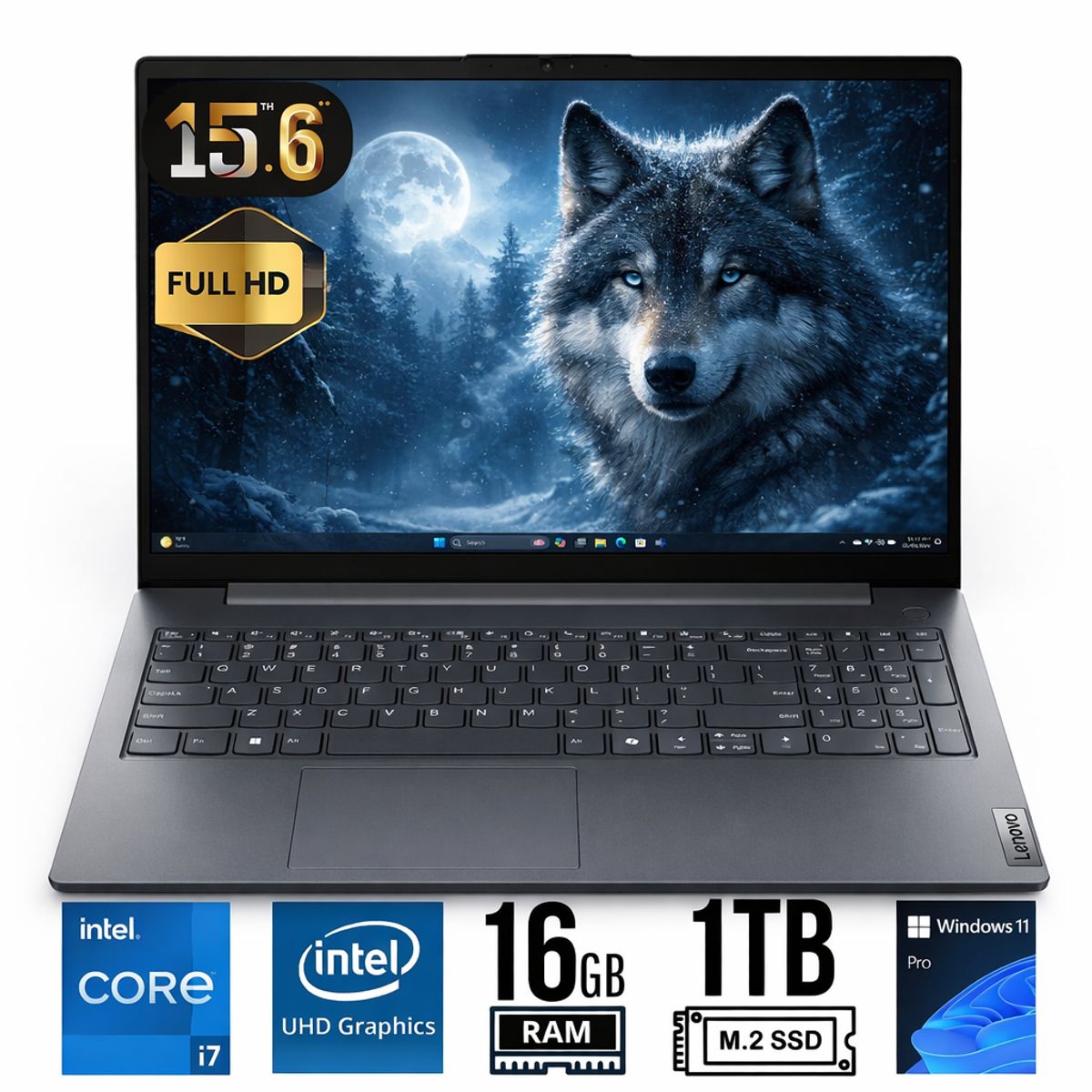 LENOVO - Laptop Lenovo V15 G5 IRL Intel Core  i7-13620H Ram 16GB SSD 1TB M.2 15.6" FHD WIN 11 PRO