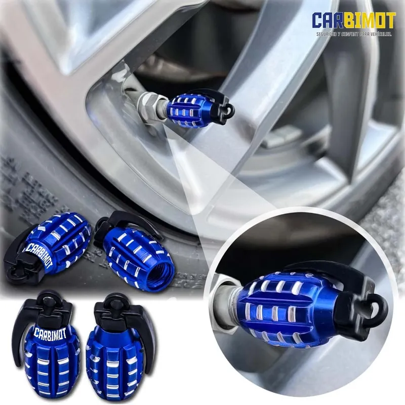 GENERICO - Pitones tapa pitón de valvula para llantas de vehículos