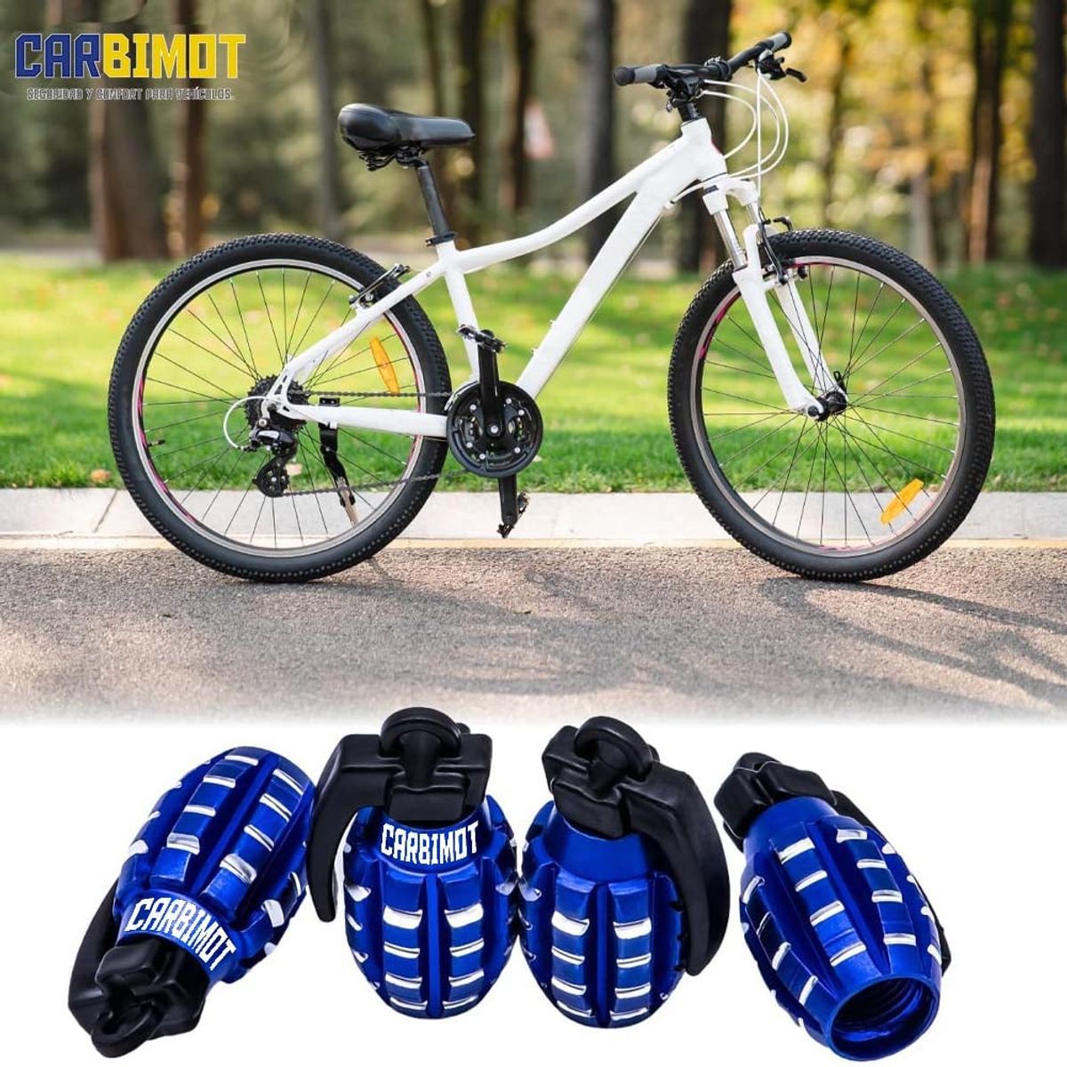 GENERICO - Pitones tapa pitón de valvula para llantas de vehículos