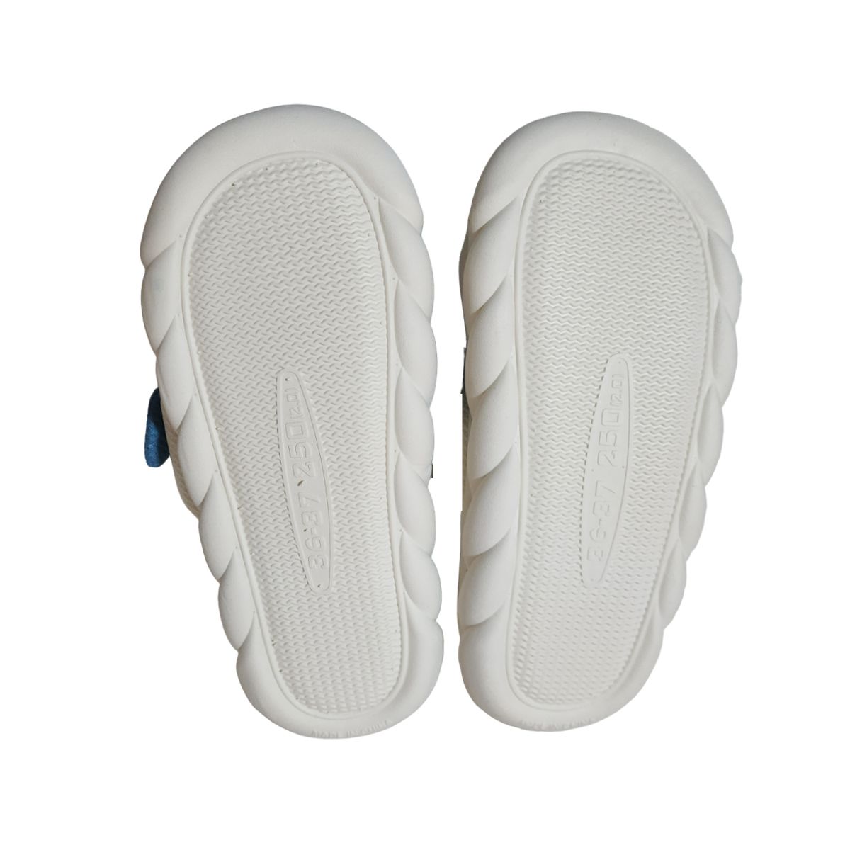 GENERICO - Pantuflas Sandalias de casa con diseño de tiburón - Gris