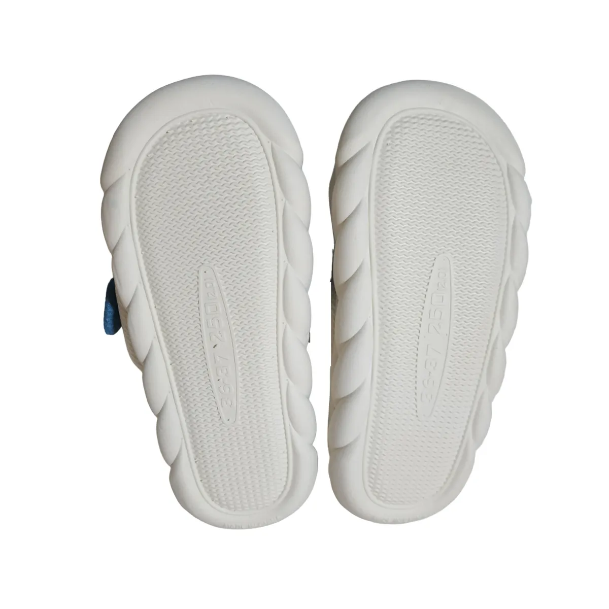 GENERICO - Pantuflas Sandalias de casa con diseño de tiburón - Gris