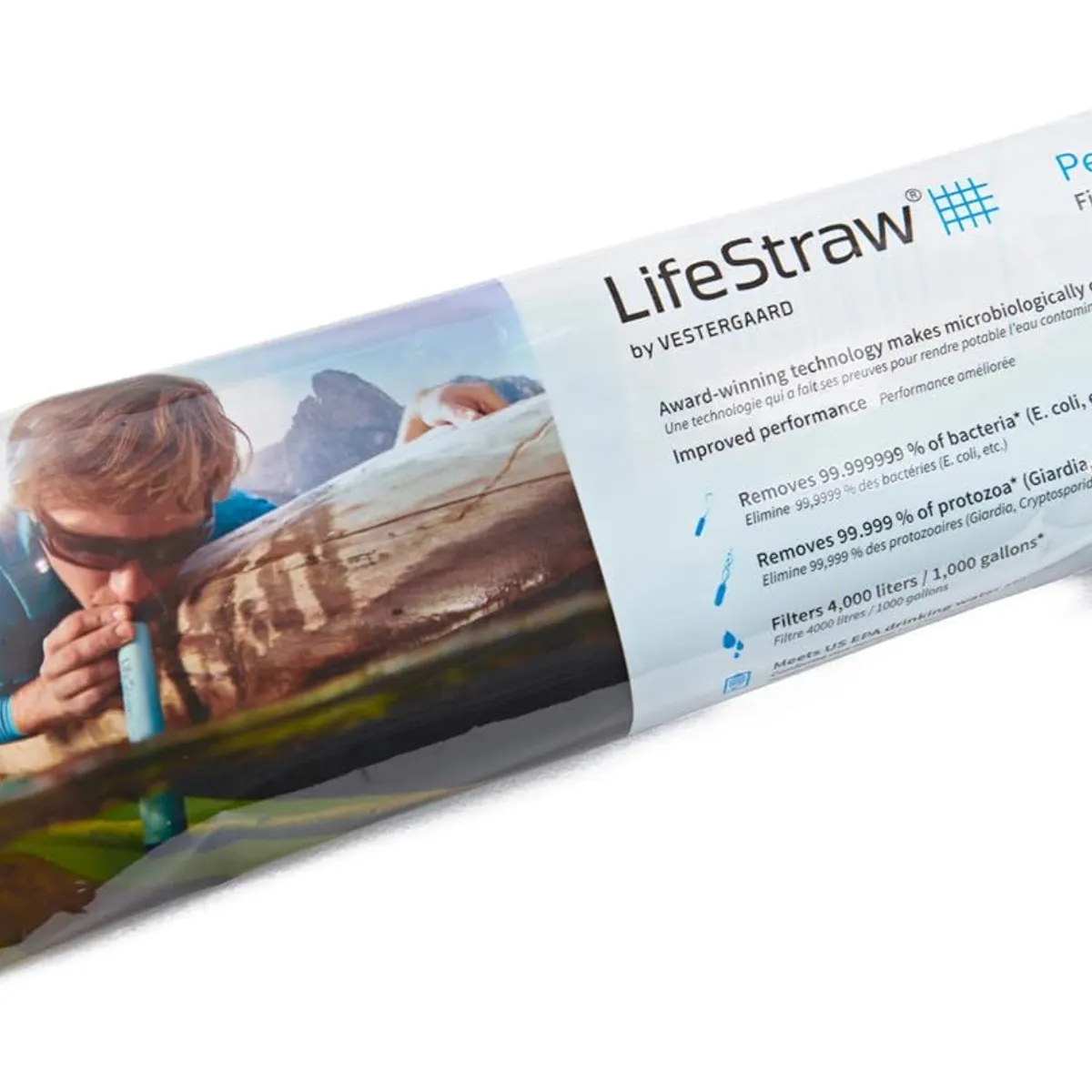 LIFESTRAW - Filtro Para Agua Personal Portátil Camping Senderismo