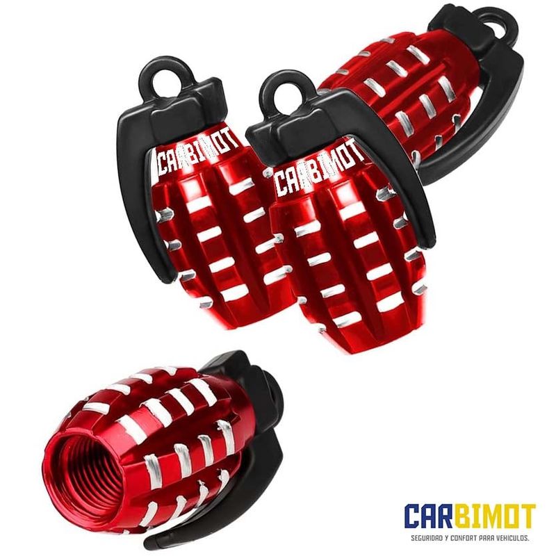 GENERICO - PITONES TAPA PITON DE VALVULA PARA LLANTAS DE VEHICULOS