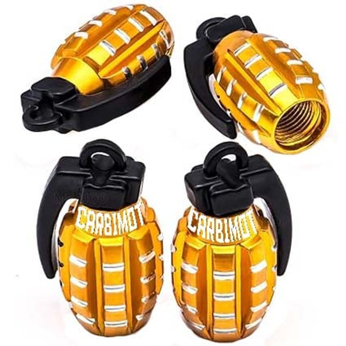 GENERICO - Pitones tapa pitón de valvula para llantas de vehículos