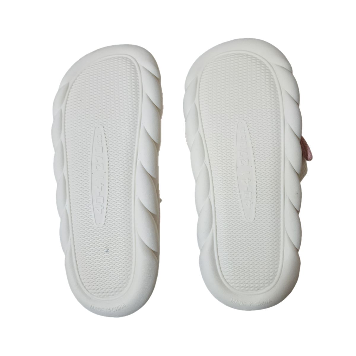 GENERICO - Pantuflas Sandalias de casa con diseño de tiburón - Rosa