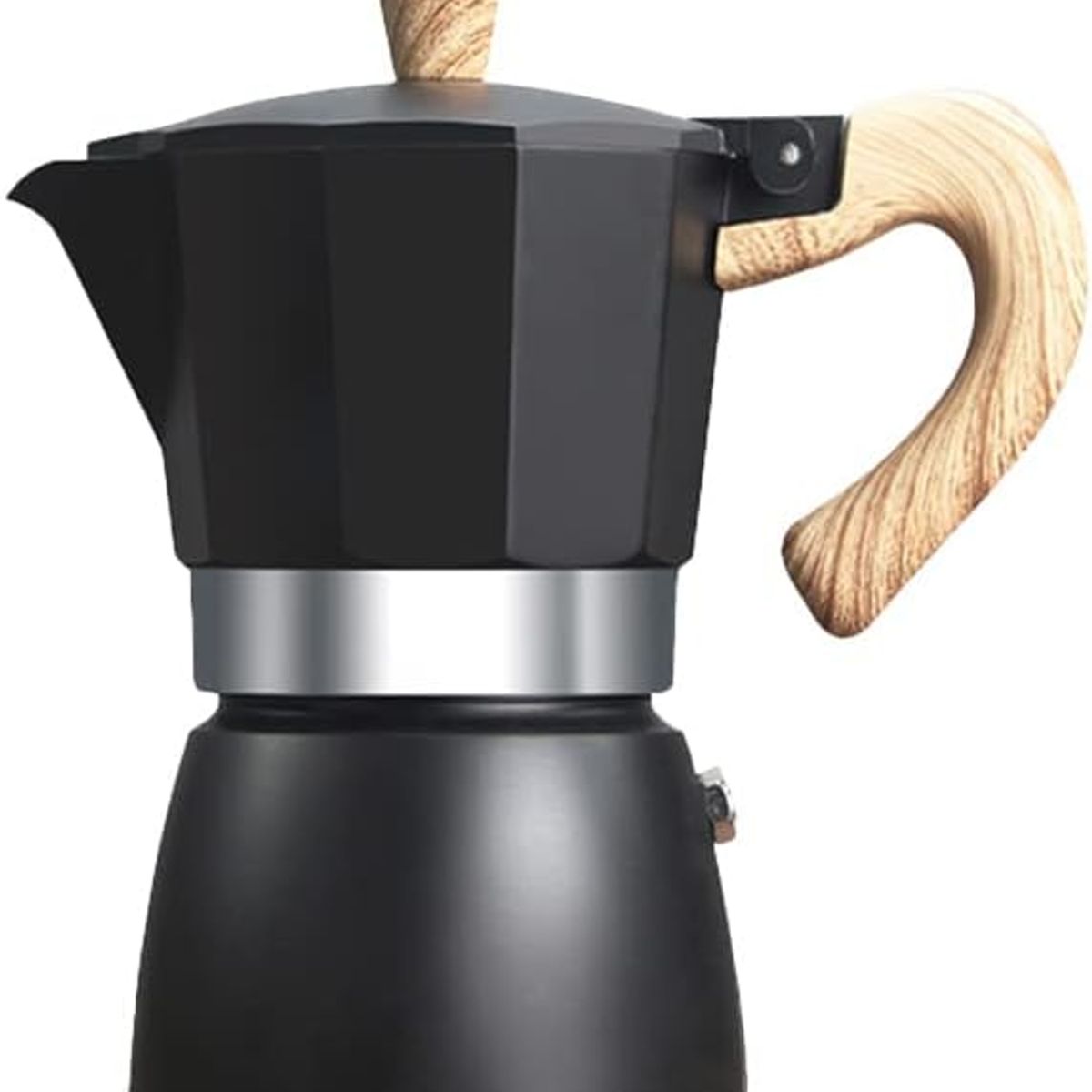 GENERICO - Cafetera moka black  6tz