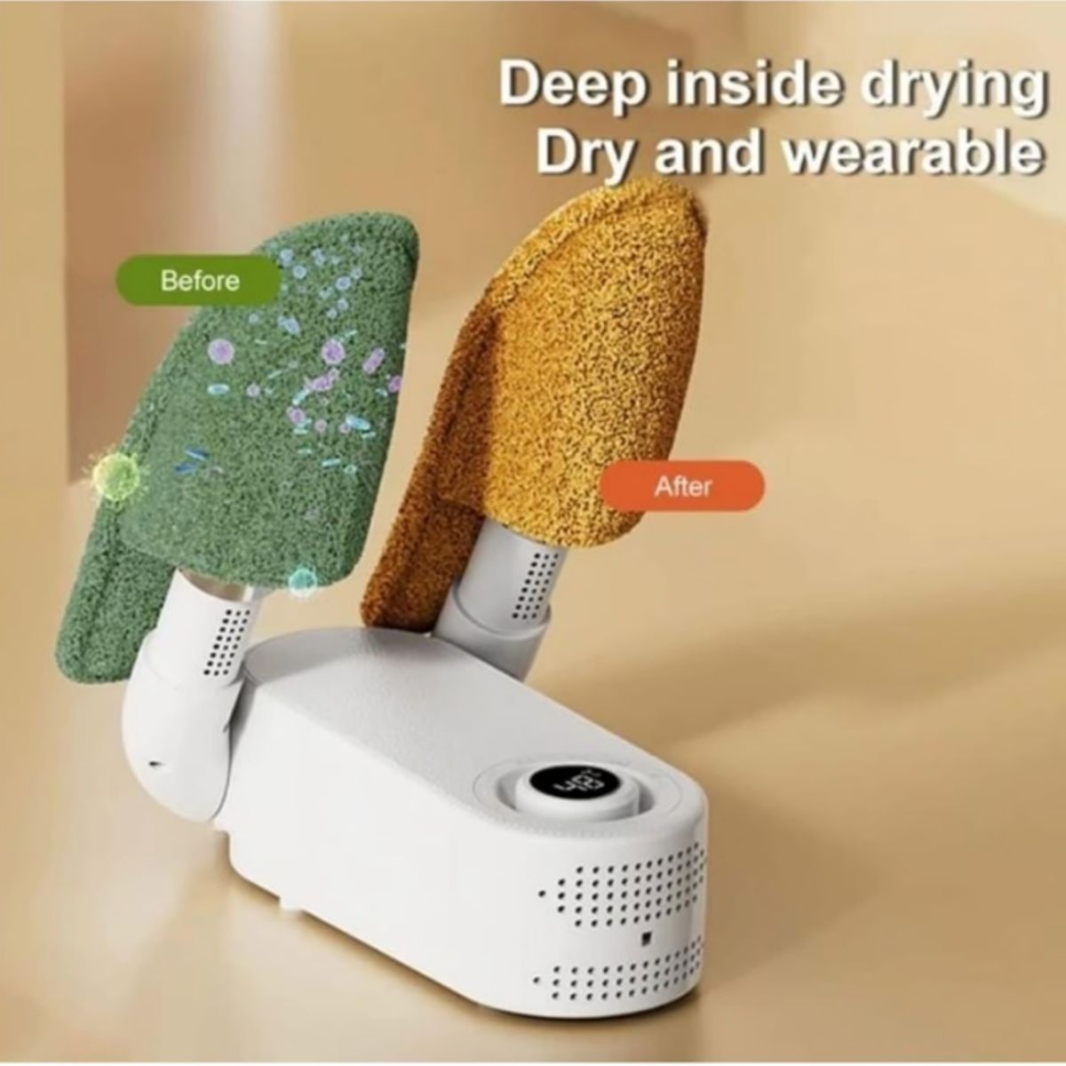 GENERICO - SECADOR DE ZAPATILLAS ELECTRICO ANALOGICO.