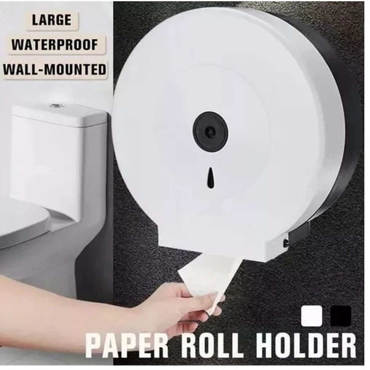 OEM - Dispensador de Papel Higiénico Color Blanco