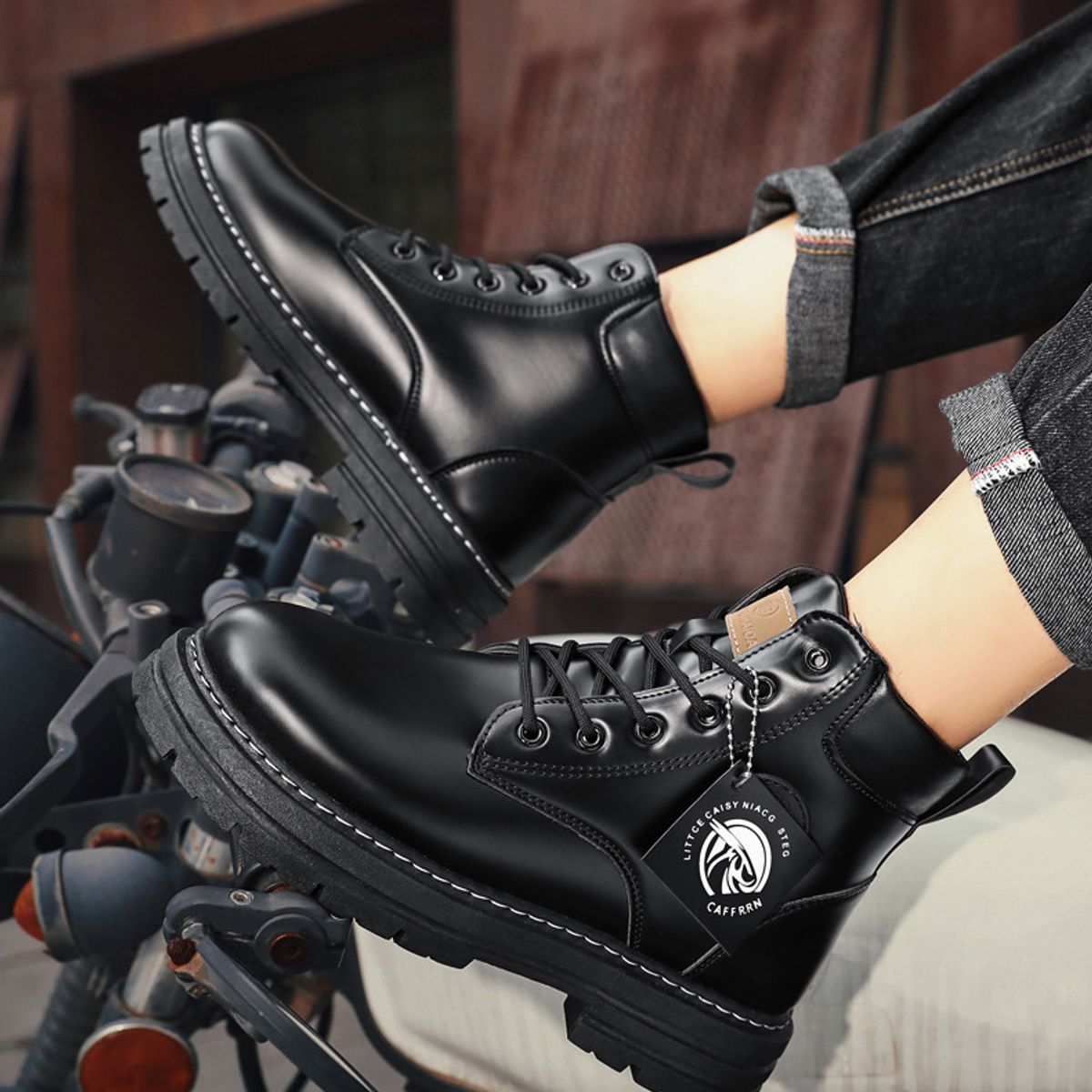 BLWOENS - Bototo Hombre  - Negro