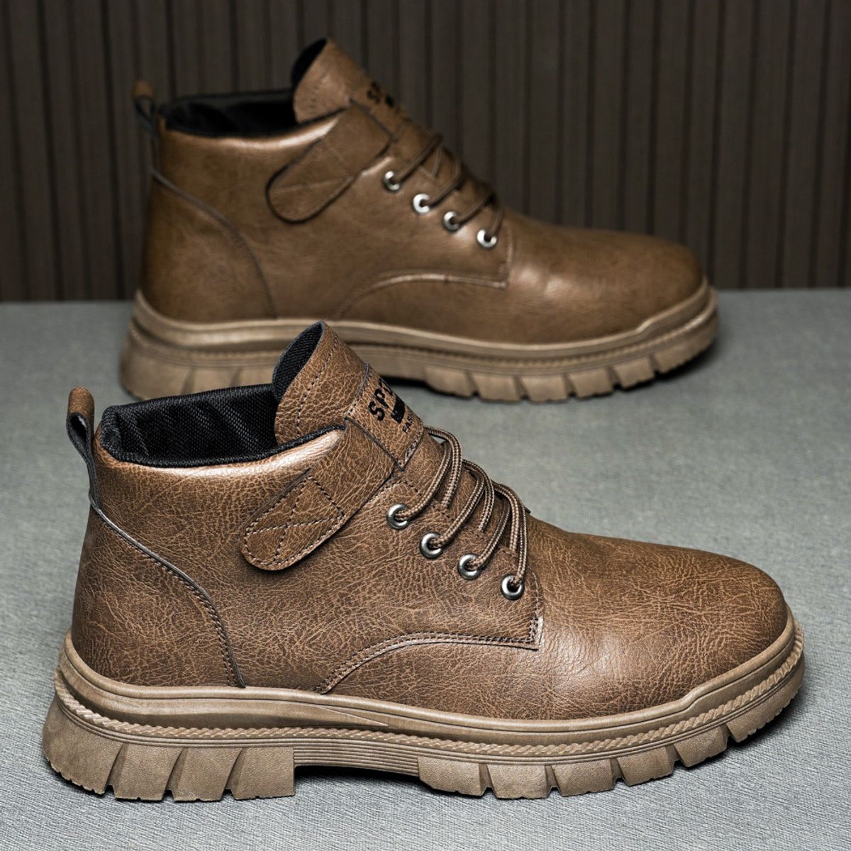 BLWOENS - Zapatos para hombres - Marrón