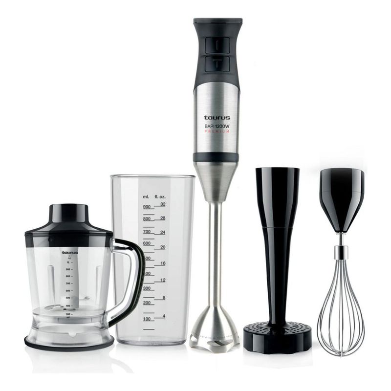 TAURUS - Batidora de Inmersión o de Mano Bapi 1200 Taurus Inoxidable