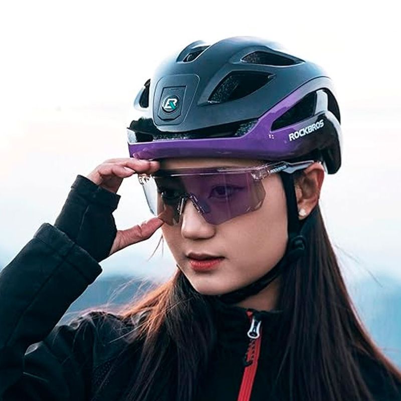 Gafas Sporter Casco Ciclismo Con Gafas Ciclista Zsling Gafas De