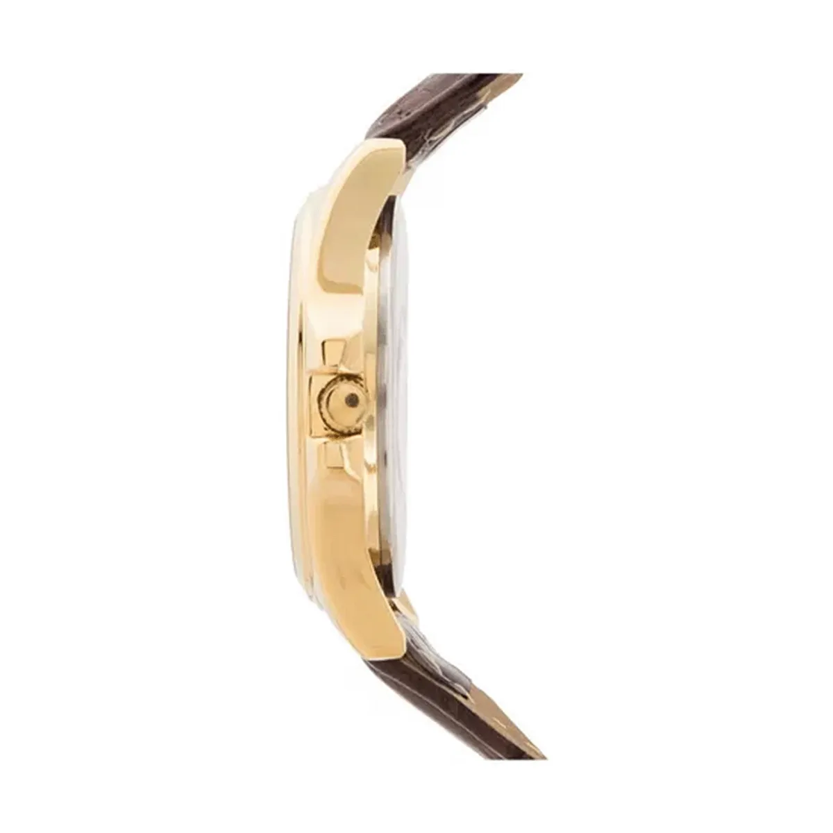 Q&Q - RELOJ MUJER CUERO MARRÓN DORADO MARCA QQ - MD2