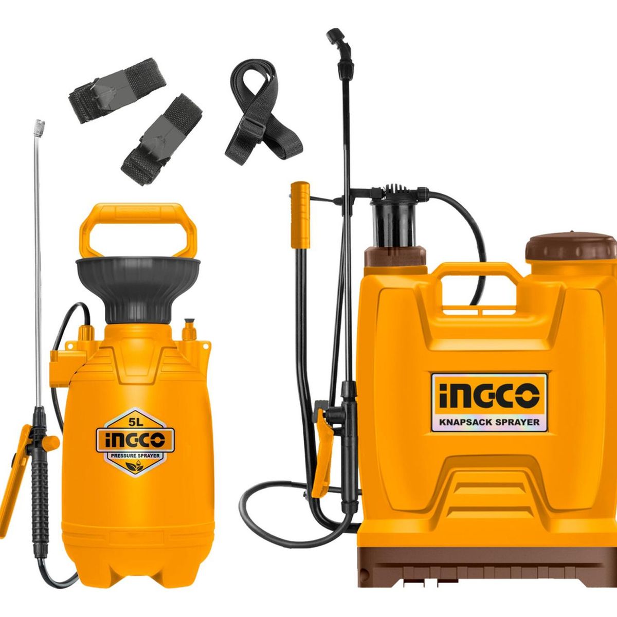 INGCO - Mochila fumigadora 20 litros + fumigador 5 litros Ingco