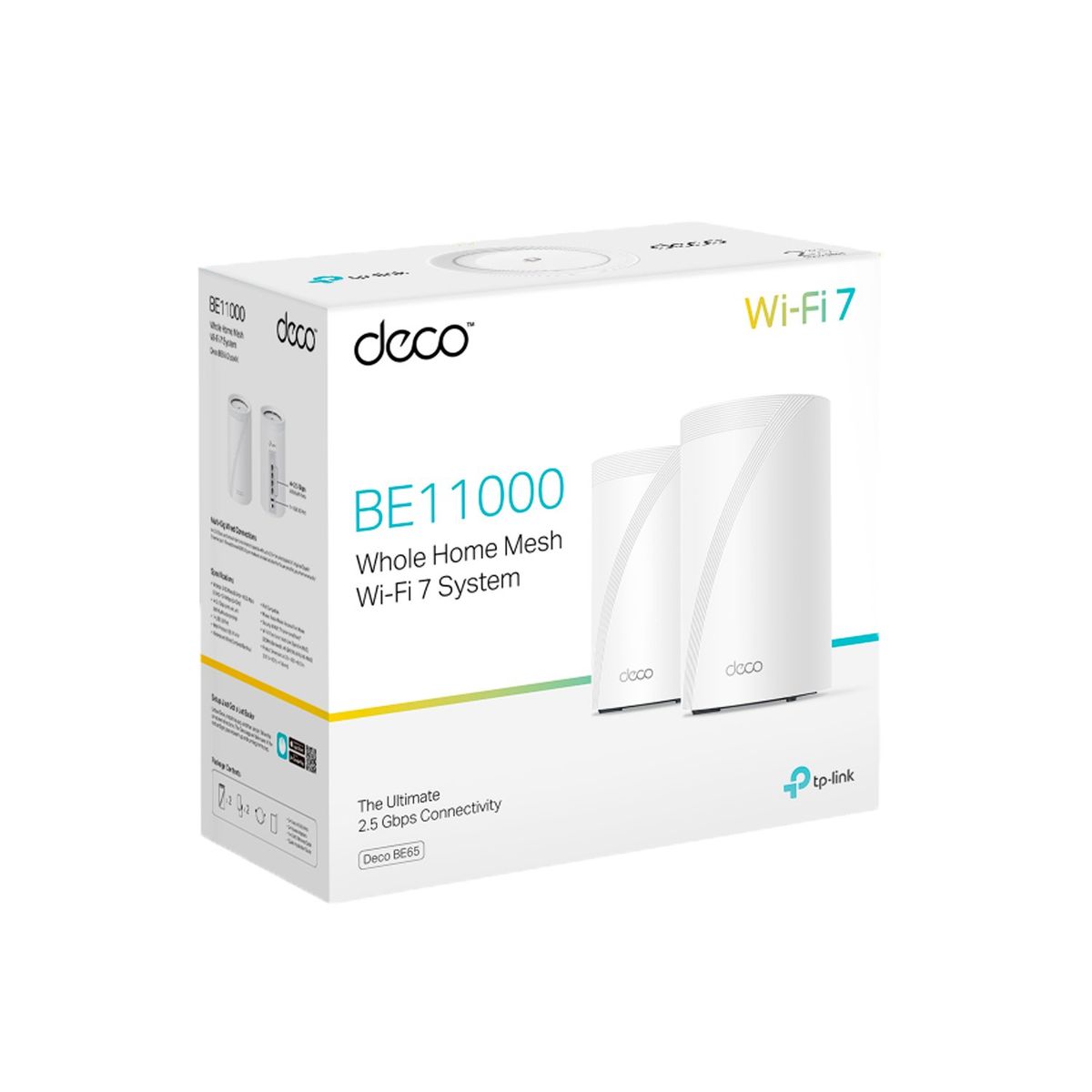 TP LINK - Deco BE65 2 Pack Wifi 7 Sistema Mesh BE11000