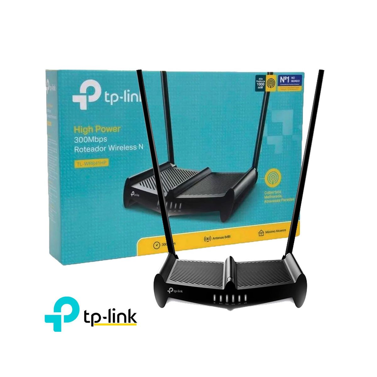 TP LINK - Router TL-WR841HP Wi-Fi 4 N300 Mbps