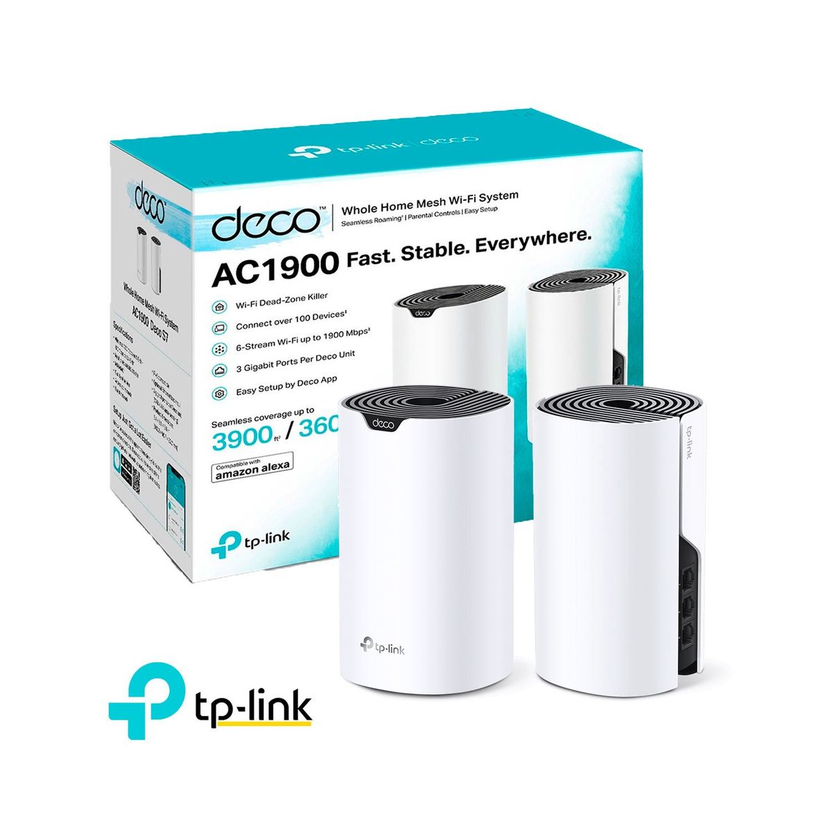 TP LINK - Deco S7 2 Pack Wifi 5 Sistema Mesh AC1900