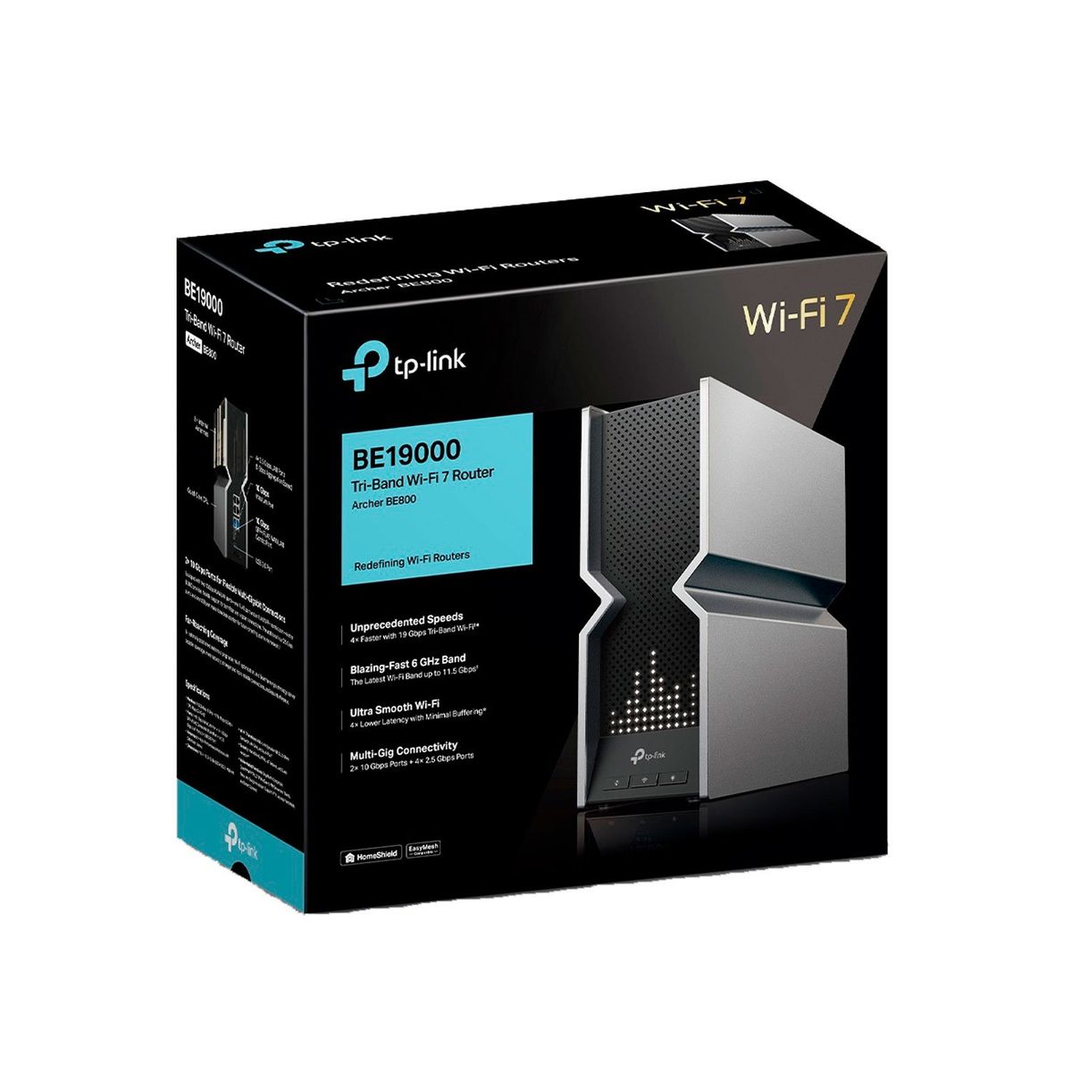 TP LINK - Archer BE800 Tp-Link Wi-Fi 7 Router Tri-Band BE19000