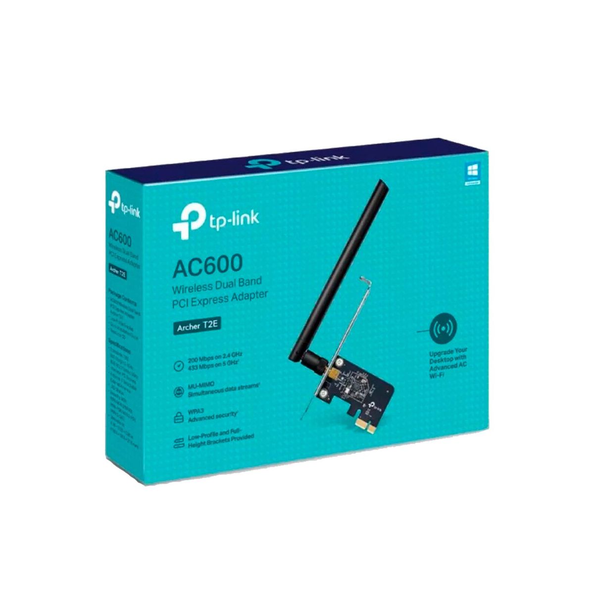 TP LINK - Archer T2E Tp-Link Adaptador PCI Express inalámbrico Dual Band AC600