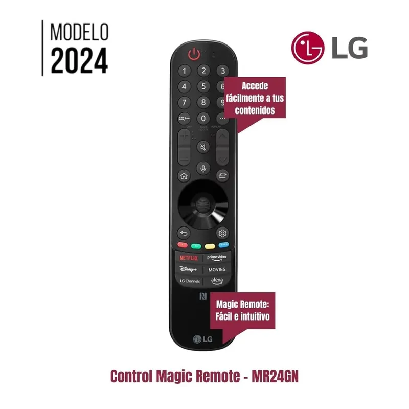 LG - Control LG Magic  MR24GN Modelo- 2024ONLY For LG Smart TV