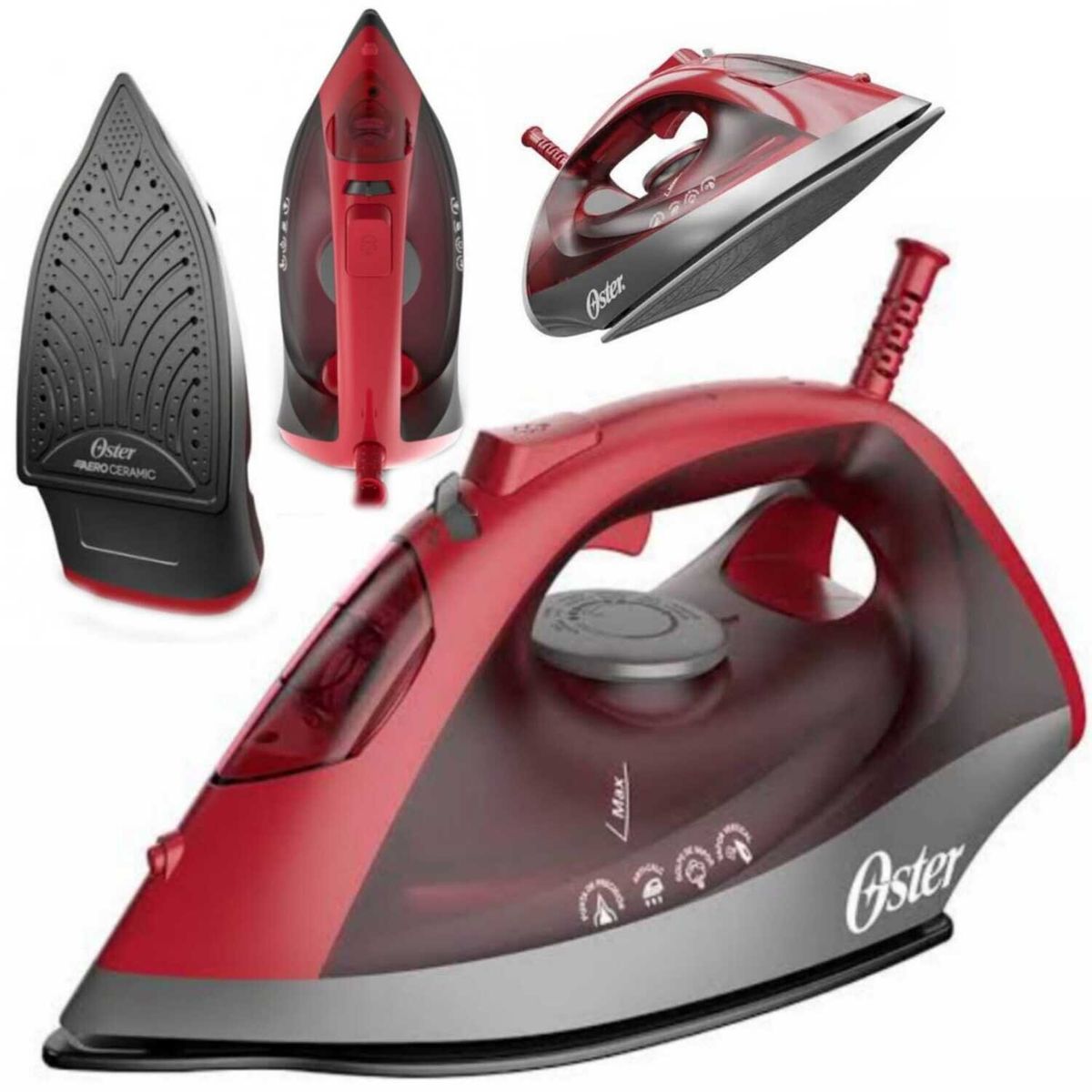 OSTER - Plancha de vapor Oster con suela de cerámica GCSTBS6051