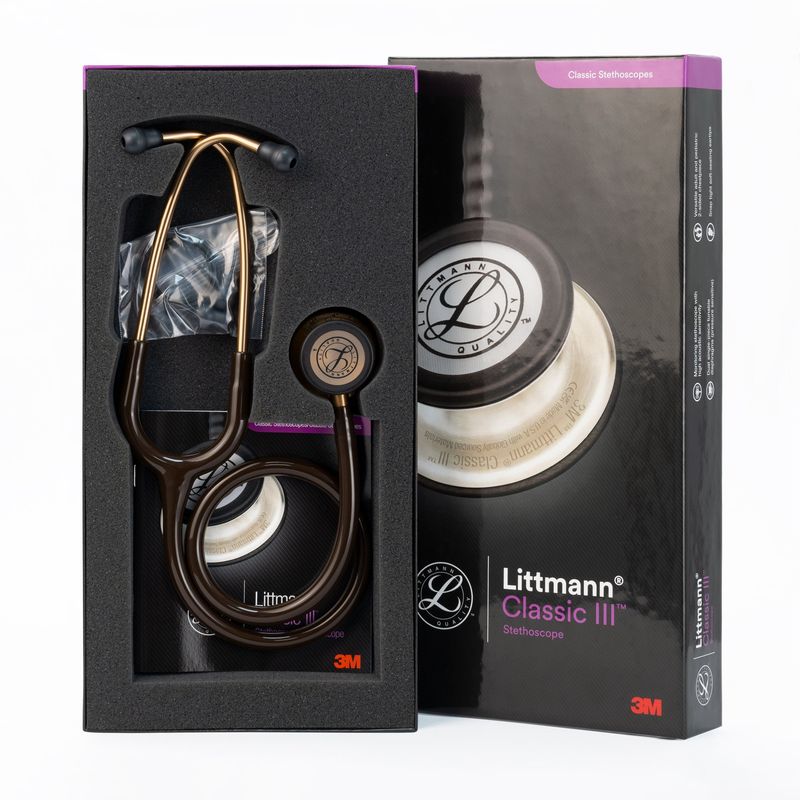 LITTMANN - Estetoscopio Littmann® Classic III™ - Chocolate Cobre - Código 5809