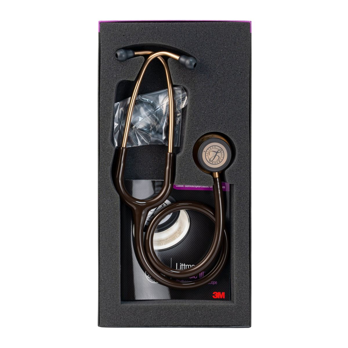 LITTMANN - Estetoscopio Littmann® Classic III™ - Chocolate Cobre - Código 5809
