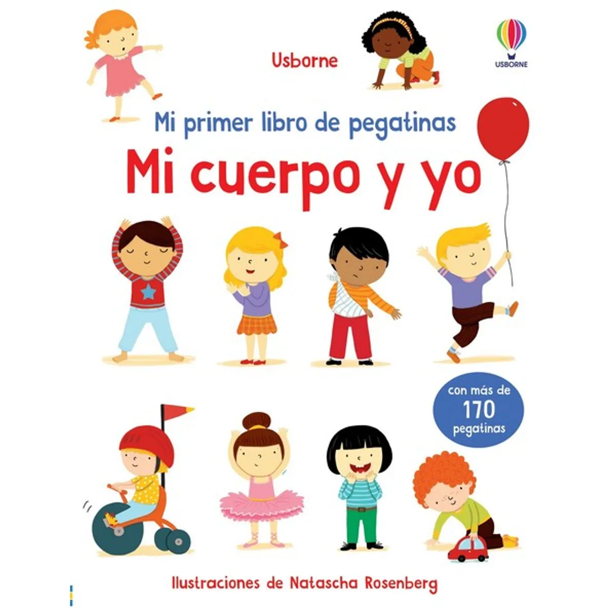 GENERICO - Libro Infantil MI CUERPO Y YO  libro de pegatinas