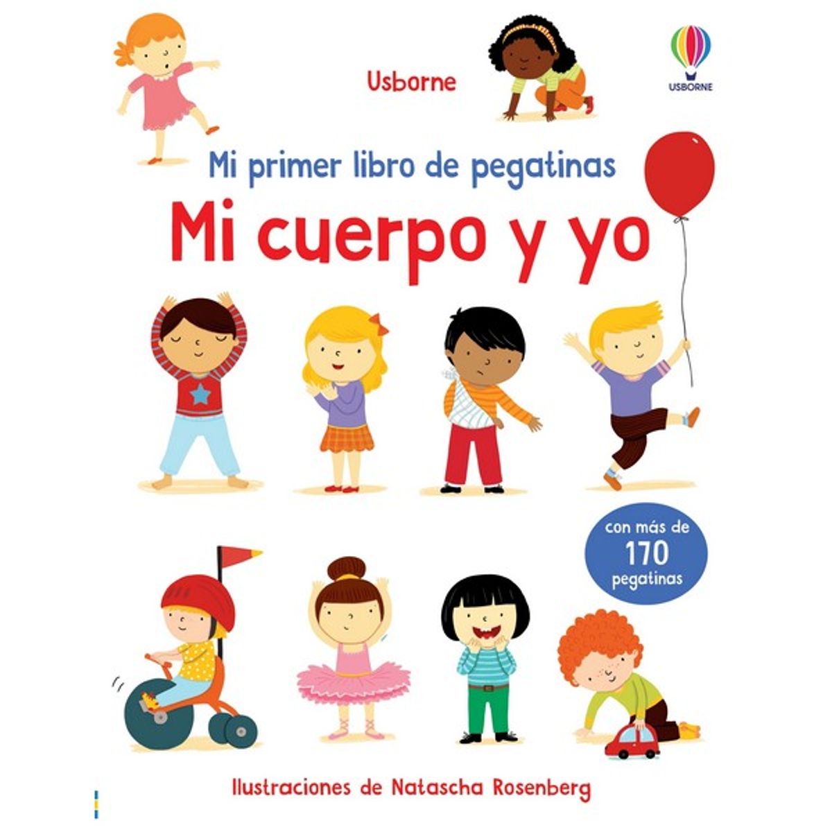 GENERICO - Libro Infantil MI CUERPO Y YO  libro de pegatinas