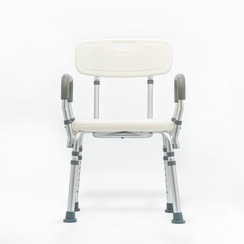 GENERICO - Silla de Ducha Ortopédica con Brazos de Aluminio