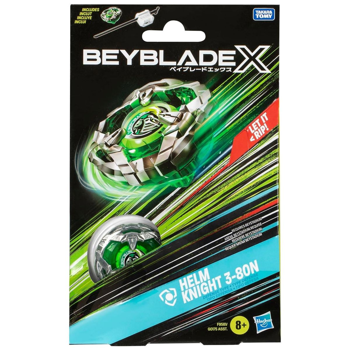 BEYBLADE - Beyblade X Helm Knight 3-80N