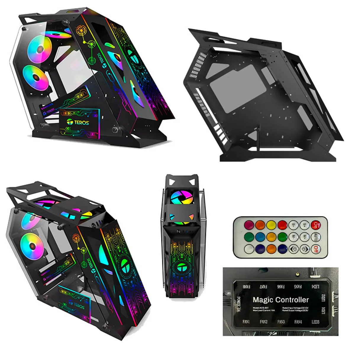 AMD - Computadora ryzen 7 5700g ram 16gb ssd 1TB monitor 27 full hd