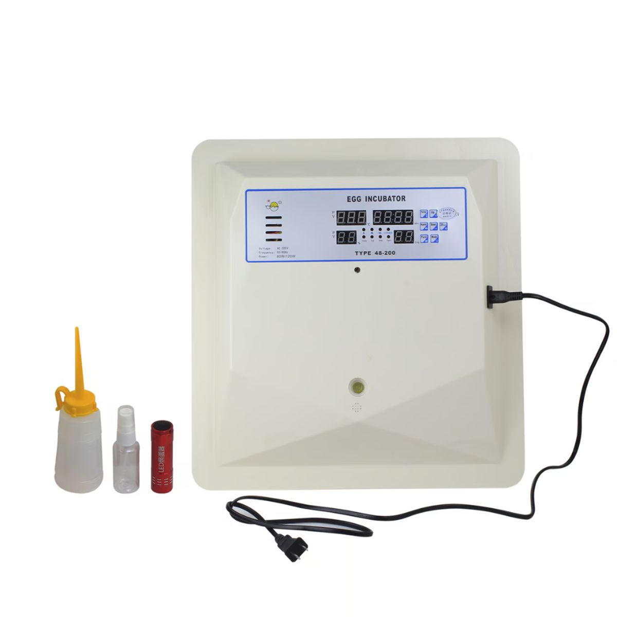 GENERICO - INCUBADORA AUTOMÁTICA 56 HUEVOS 220V