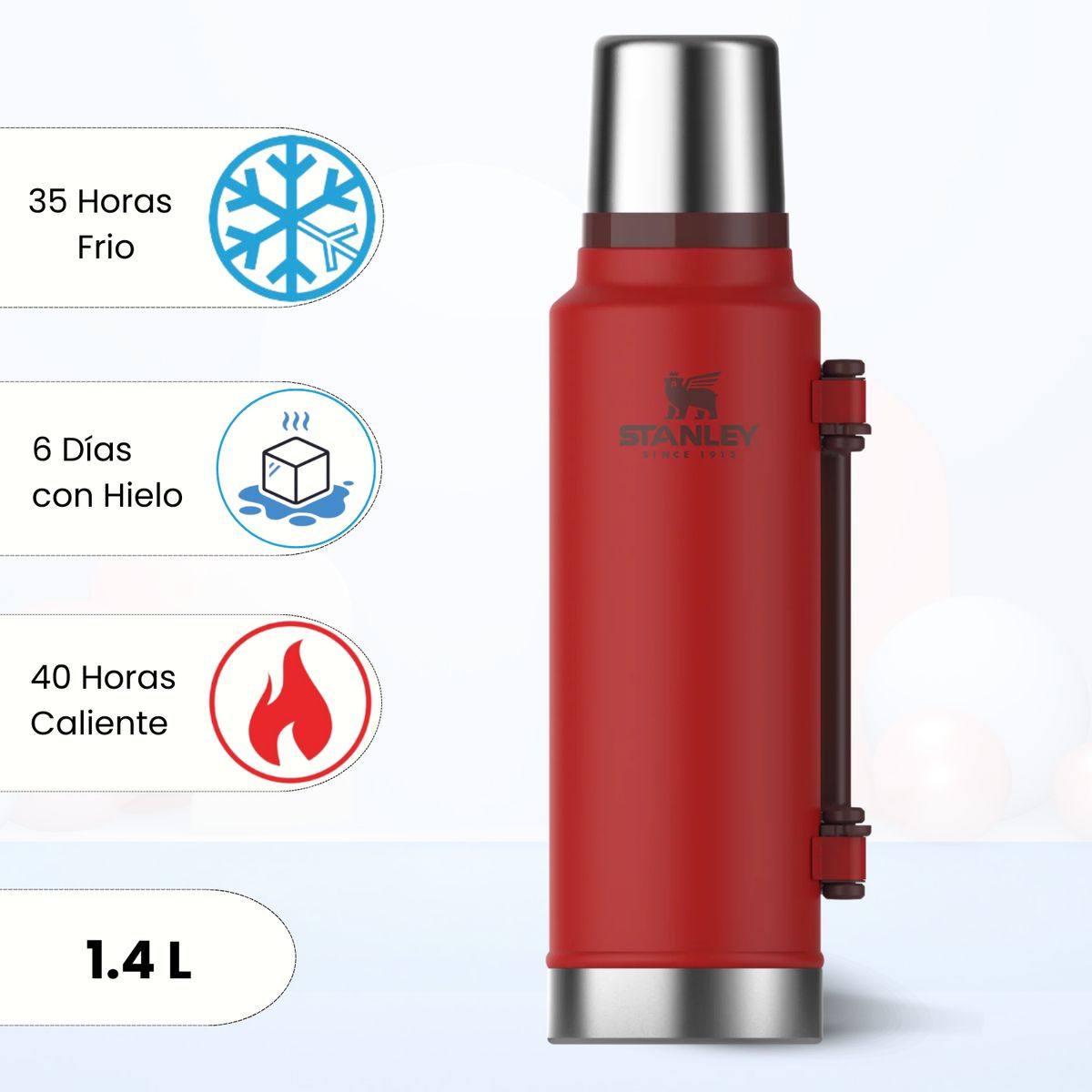 STANLEY - Termo de Bebida Stanley Classic Lava 1.4 L