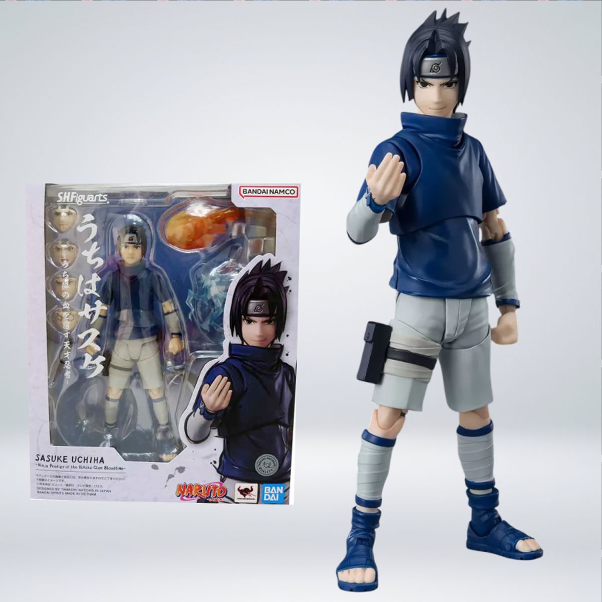 BANDAI NAMCO - FIGURAS SH FIGUARTS NARUTO - SASUKE UCHIHA NIÑO