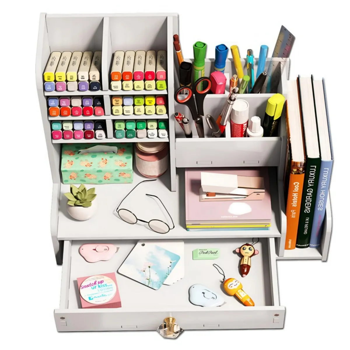 GENERICO - Organizador de escritorio oficina papelería