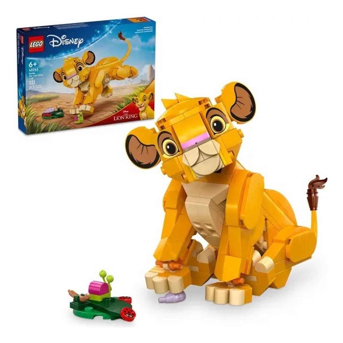 LEGO - LEGO 43243 El Rey León Simba Cachorro