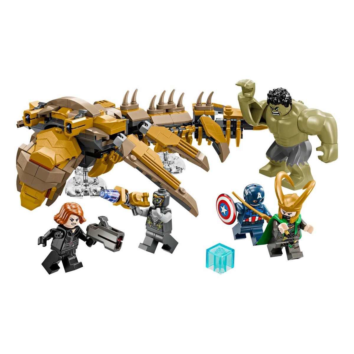 LEGO - LEGO 76290 Vengadores vs Leviatán